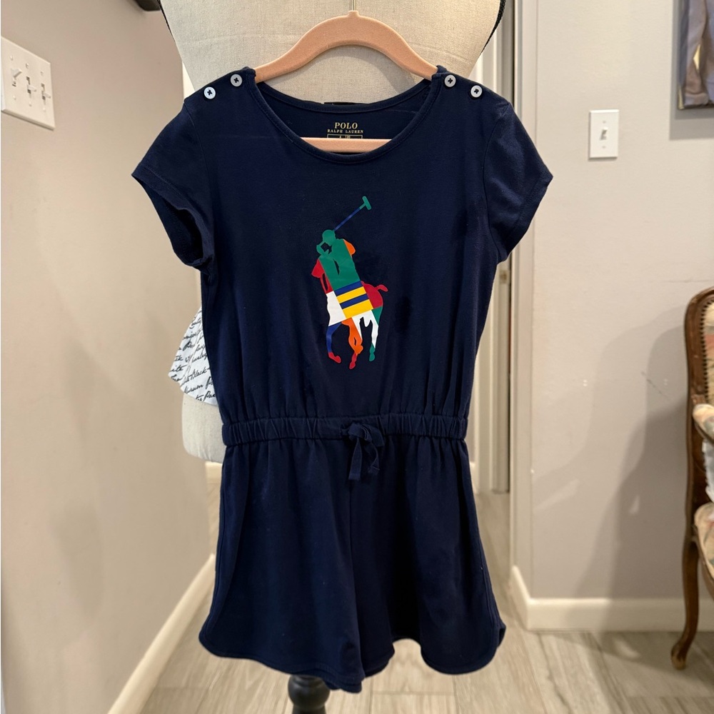 Polo by Ralph Lauren Girls Romper